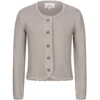 Nübler Kinderstrickjacke Yvonne in Grau | Gr.: 80