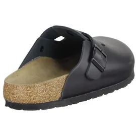 Birkenstock Boston Naturleder schmal schwarz 45