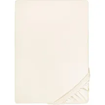 biberna 0077866 Jersey-Elastic 120 x 200 - 130 x 220 cm natur