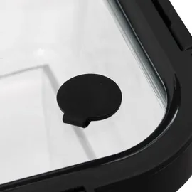 5 five simply smart Glasbehälter für Lebensmittel mit luftdichtem Deckel, transparent