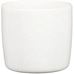 Scheurich Solido Blumentopf aus Keramik, rund, Perla, 28 x 25,3 cm