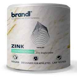 Brandl Nutrition Zink aus Zink Bisglycinat Vitamine 120 ct 