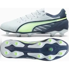 Puma King Match FG/AG Herren Frosted Dew-Fizzy Apple-Gray Skies 43