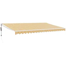 vidaXL Markise 5 x 3 m gelb