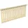 SKANHOLZ Brüstungsgeländer Balkonschalung 210 cm Länge 96 cm Höhe Beige