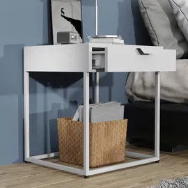 VCM Metall Nachttisch Beistelltisch Flokas S