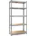 Humberg Schwerlastregal Metall 40 x 90 x 180 cm Silber