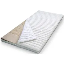 Stendebach Topper Softtop Silver+ Kaltschaum 100 x 200 cm weiß