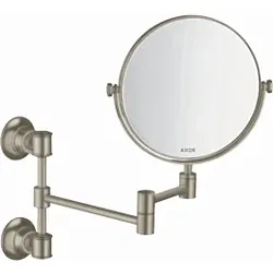 hansgrohe Rasierspiegel Axor Montreux 42090820 brushed nickel