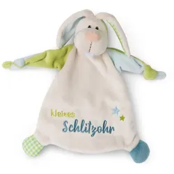 NICI 47131 Schmusetuch Hase "Kleines Schlitzohr"