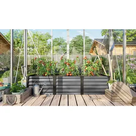 Vitavia Linus In & Out 401 S 185 x 65 x 40 cm schwarz/granit