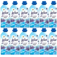 13tlg. 12x882ml Lenor Weichspüler Lavendel Tag in der Provence  + Sisal Tote Bag