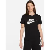 Nike Sportswear Essentials Logo T-Shirt Damen 010 black/white XS