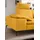 W.Schillig Ecksofa "valentinoo, Designsofa, elegant und bequem, L-Form", gelb (sunrise z73), B:318cm H:83cm T:298cm, Longlife Xtra-Leder Z73: Naturwalkleder der Luxusklasse aus den erlesensten Rohhäuten.