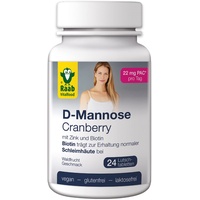 Allpharm D-Mannose-Cranberry Lutschtabletten 24 St.