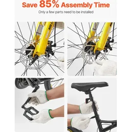 Vevor Mountainbike 29 Zoll RH 73,66 cm Unisex Trail Snow