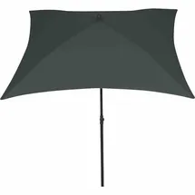 Siena Garden City Mittelstockschirm 180 x 180 cm Grau