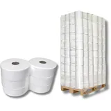 Jumbo Toilettenpapier-Rollen, 2-lagig, Zellstoff, 360m, ca. 26 cm Durchmesser, Toilettenpapier Großpackung