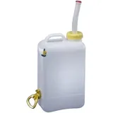Superweithalskanister DIN96 13 16 19 (Auswahl) Liter Lebensmittelecht I Wasserkanister I Camping Garten Wohnmobil (16l Aquafill)