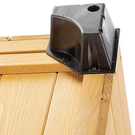 Ferplast Hundehütte Baita 80 102 x 70 x 65,5 cm Holz Braun