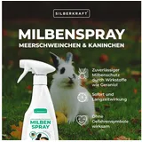 Silberkraft Insektenspray Silberkraft Milbenspray für Meerschweinchen und Kaninchen-Anti Milben, 2500 ml, 2-St., Schutz vor Milben, für Meerschweinchen und Kaninchen