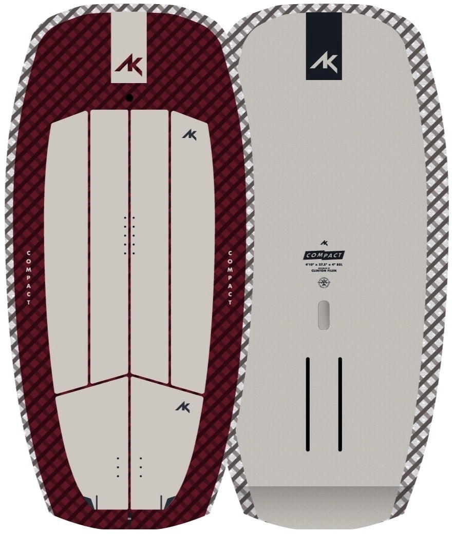 Airush Compact Wingboard 22 Foil Foilboard Wingfoilboard Leicht, Größe in Fuß: 4'6''