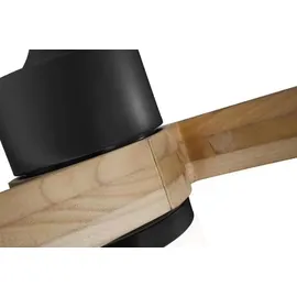 Immax Neo SOFISTICADO 18W Deckenleuchte schwarz/Holz