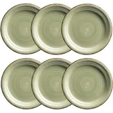 Mäser Dessertteller-Set, Steingut Lumaca