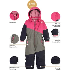 KILLTEC FIRST INSTINCT by killtec Kinder Skioverall/Schneeanzug mit Kapuze in fuchsia, 110/116