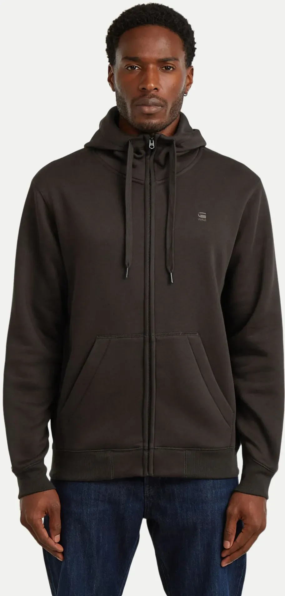 Zip-Jacke Premium core hdd G652-ganache L