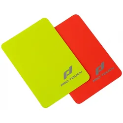 Pro Touch Schiri-Karten Set gelb/rot - 1