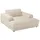 KAWOLA Longseat MADELINE Feincord 80 x 70 x 100 cm Beige