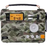 Silva Schneider SOS 223 BT Notfallradio UKW, MW, KW Notfallradio, AUX, KW, UKW, MW, USB Handkurbel,