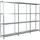 SCHULTE Regalwelt Schulte Set 1 Steckregal und 2 Anbauregale Verzinkt 180 cm x 260 x 35 cm