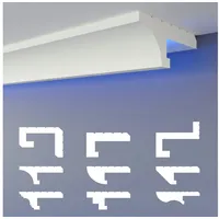 heximo LED-Schattenfugenprofil 1,7 m