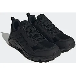 Laufschuh ADIDAS TERREX "TRACEROCKER 2.0 TRAILRUNNING", Gr. 44,5, schwarz (core schwarz, core schwarz, grau five), Synthetik, Textil, sportlich, Schuhe