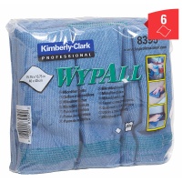 Kimberly-Clark WYPALL 40 x 40 cm Blau 1 Lagig