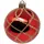 FEERIC LIGHTS & CHRISTMAS ATMOSPHERA CREATEUR D'INTERIEUR Christbaumkugeln Colorama de Noël 25er-Set aus recyceltem Kunststoff D 6 cm rot weiß
