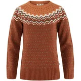 Fjällräven Övik Knit Sweater Autumn Leaf/Desert Brown L