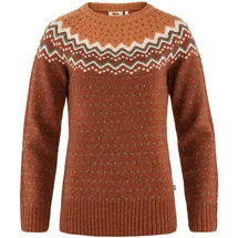 Fjällräven Övik Knit Sweater Autumn Leaf/Desert Brown L