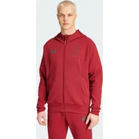 Adidas Belgien Travel Kapuzenjacke Team Coll Burgundy 2 L