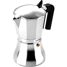 Fagor Italienische Kaffeemaschine FAGOR Aluminium 6 Tassen