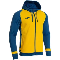 JOMA Lider Kapuzen-Trainingsjacke 907 - gelb/royalblau 5XL