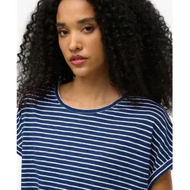 Superdry Rundhalsshirt STUDIOS LOOSE TEE blau XS