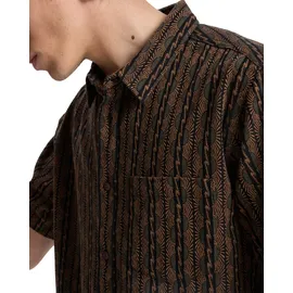 QUIKSILVER Kurzarmhemd Schwarz XS