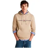 Tommy Hilfiger Tommy Logo Kapuzenpullover Sandalwood M