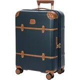 BRIC'S Bellagio 4-Rollen Cabin 55 cm / 3,4 kg blau/tan