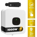 Growatt Wechselrichter mit 1000 Watt MIC 1000TL-X inkl. LAN Einphasig für Solaranlage, Inverter, Solar, ElektroG DE53396155