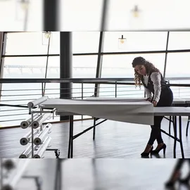 Duni Tischdecke Dunicel 185470 118 x 25 m Weiß