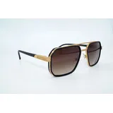 Carrera CARRERA 1069/S MATTE BLACK GOLD/BLACK BROWN GREEN 58/19/145 Herrenbrillen